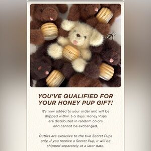 Gisou Honey Pup CONFIRMED ORDER (Rare, HTF, & Sold Out)